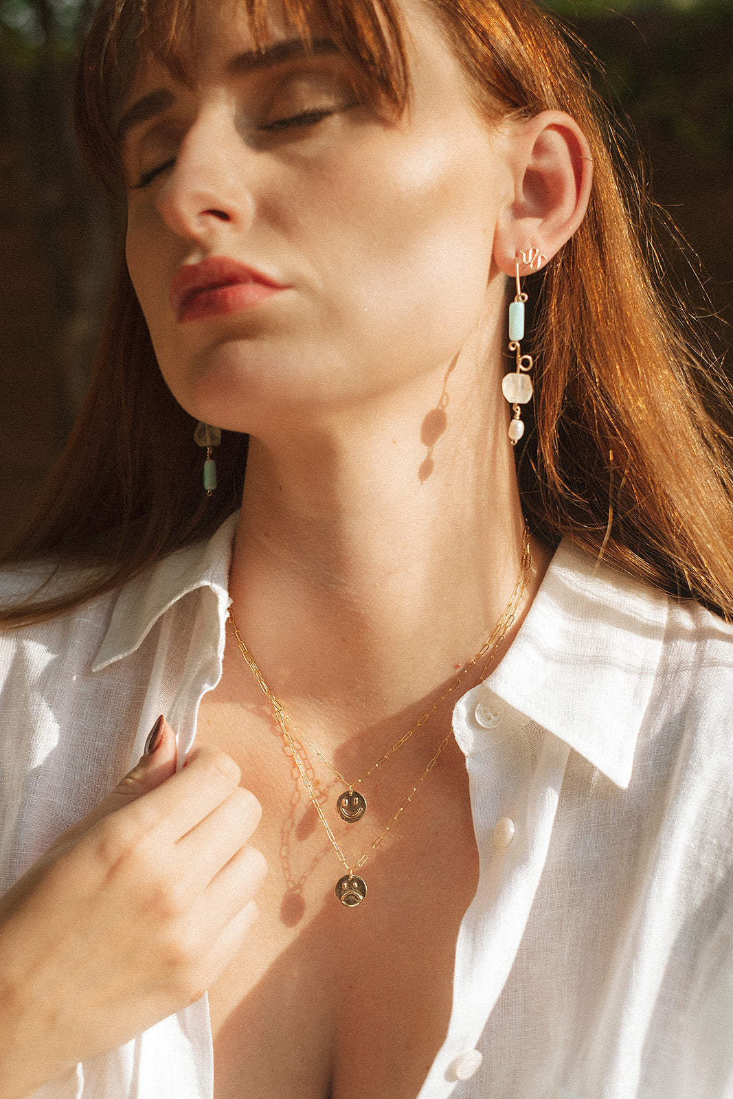 Squiggle studs