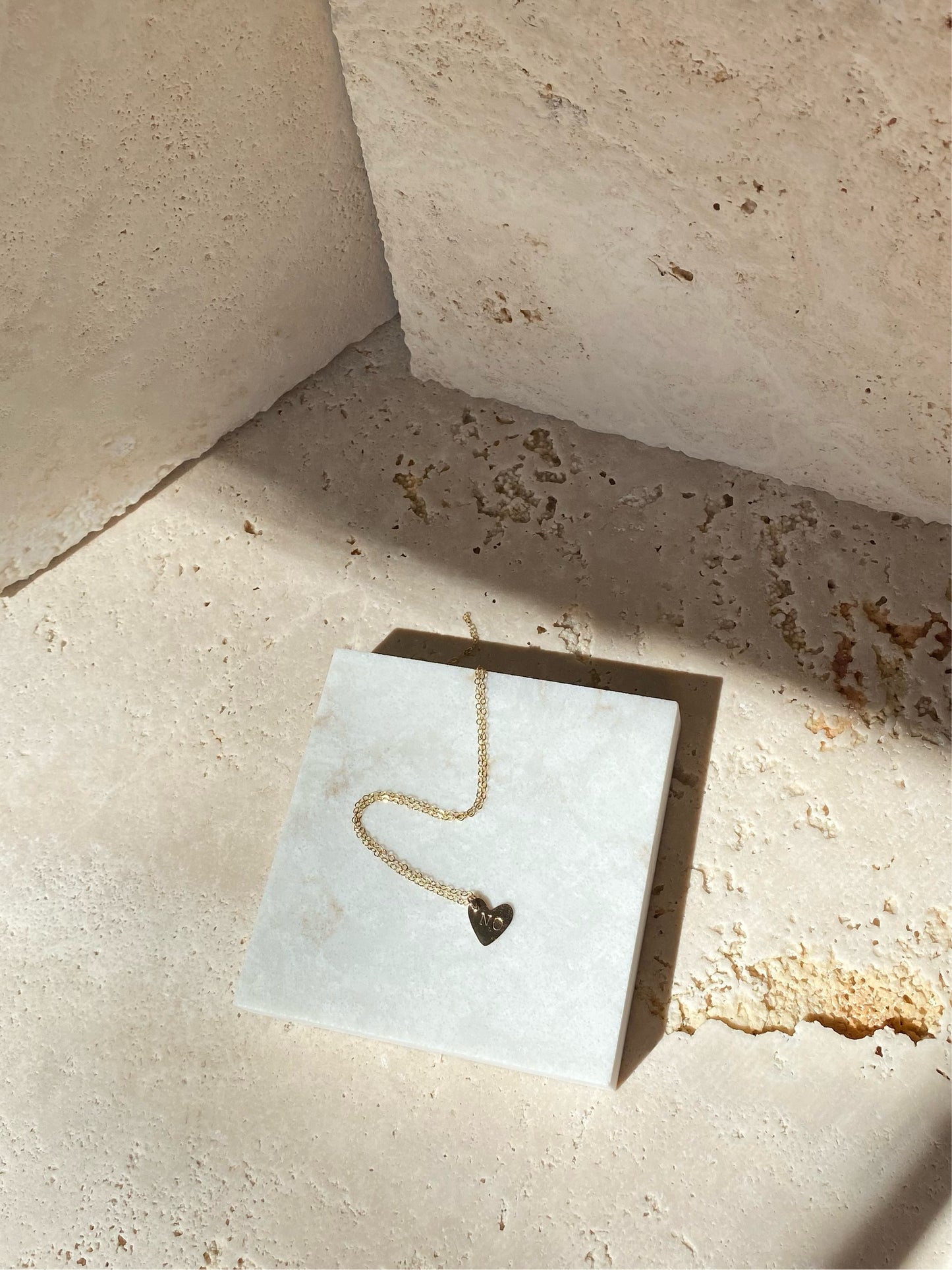 "No" Necklace